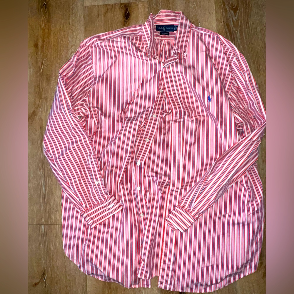 Men’s Ralph Lauren button up XLT
